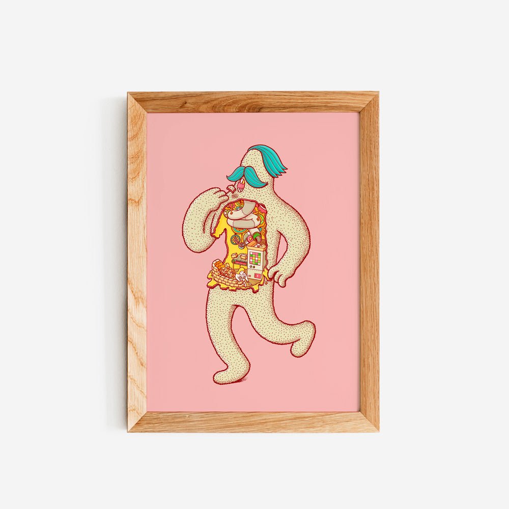 Mustache Giclée Print