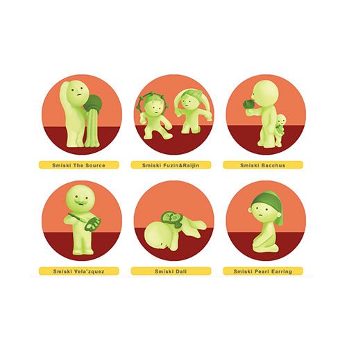 Smiski Glow in the Dark Museum Series