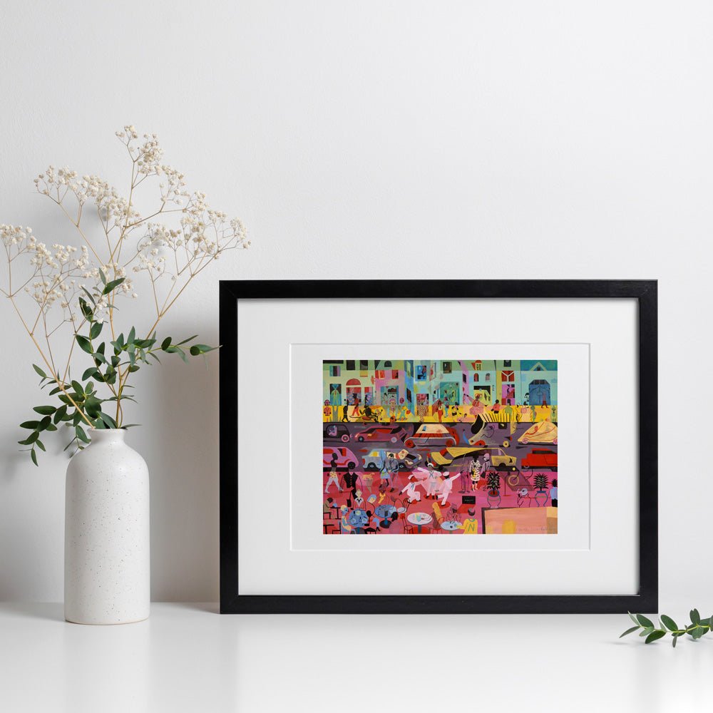 On the Town Impresión Giclée