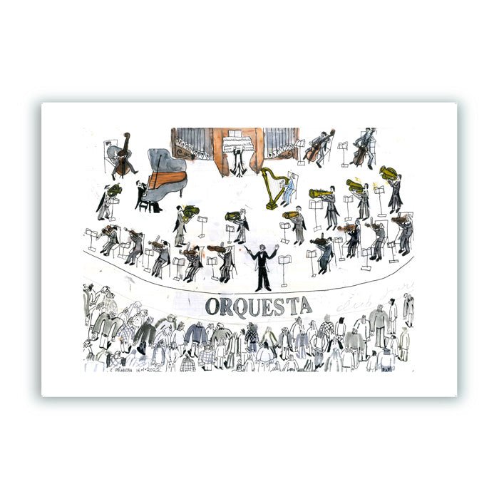 Orchestre A3 Giclée Print