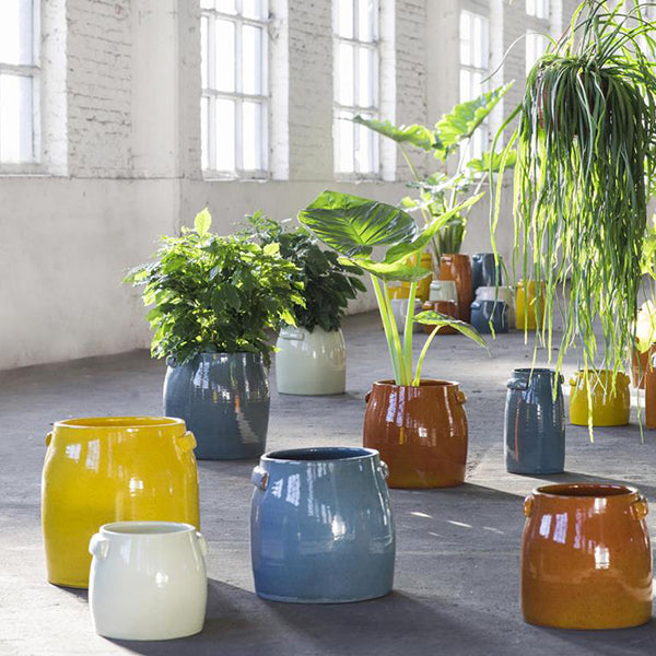 Pot Tabor M D25xH24 Yellow