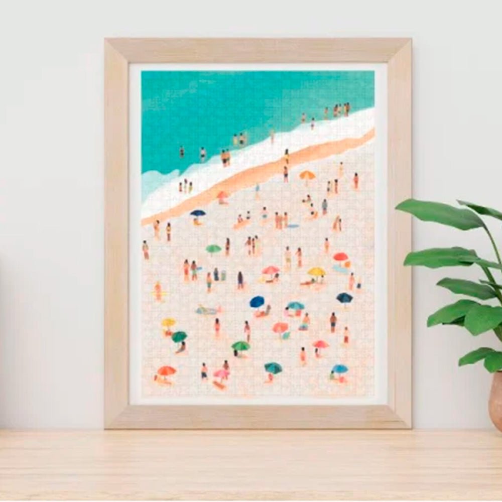 Puzzle Vie à la plage par Melisa Bilgici - 1000 pièces