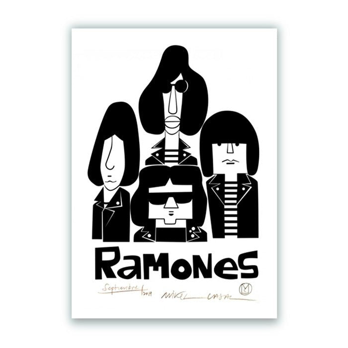 Ramones Impresión Giclée