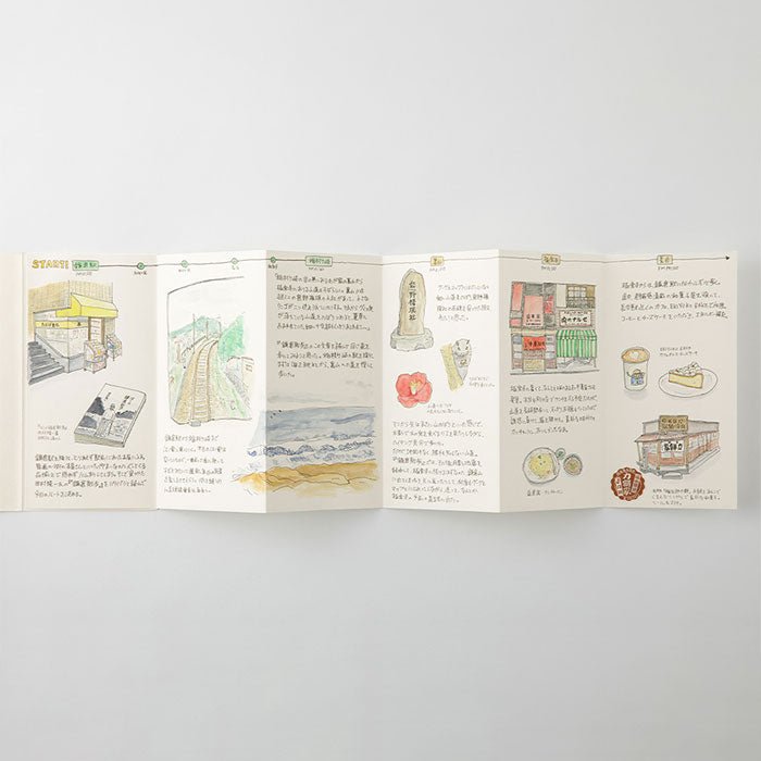 Traveler's Notebook Recambio 032 Papel en Acordeón - Tamaño Regular