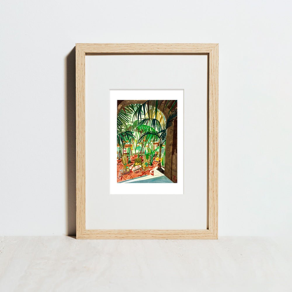 Reschio Interior Giclée Print