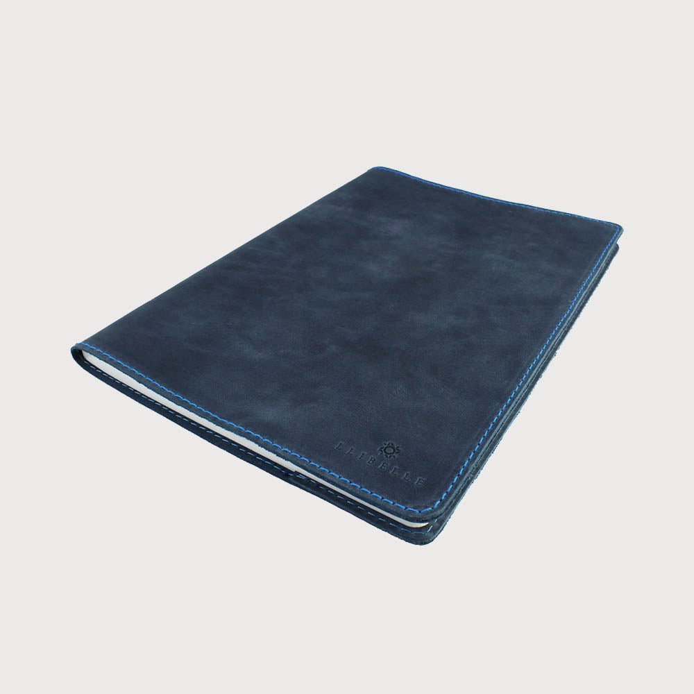 Carnet Roma A4 bleu