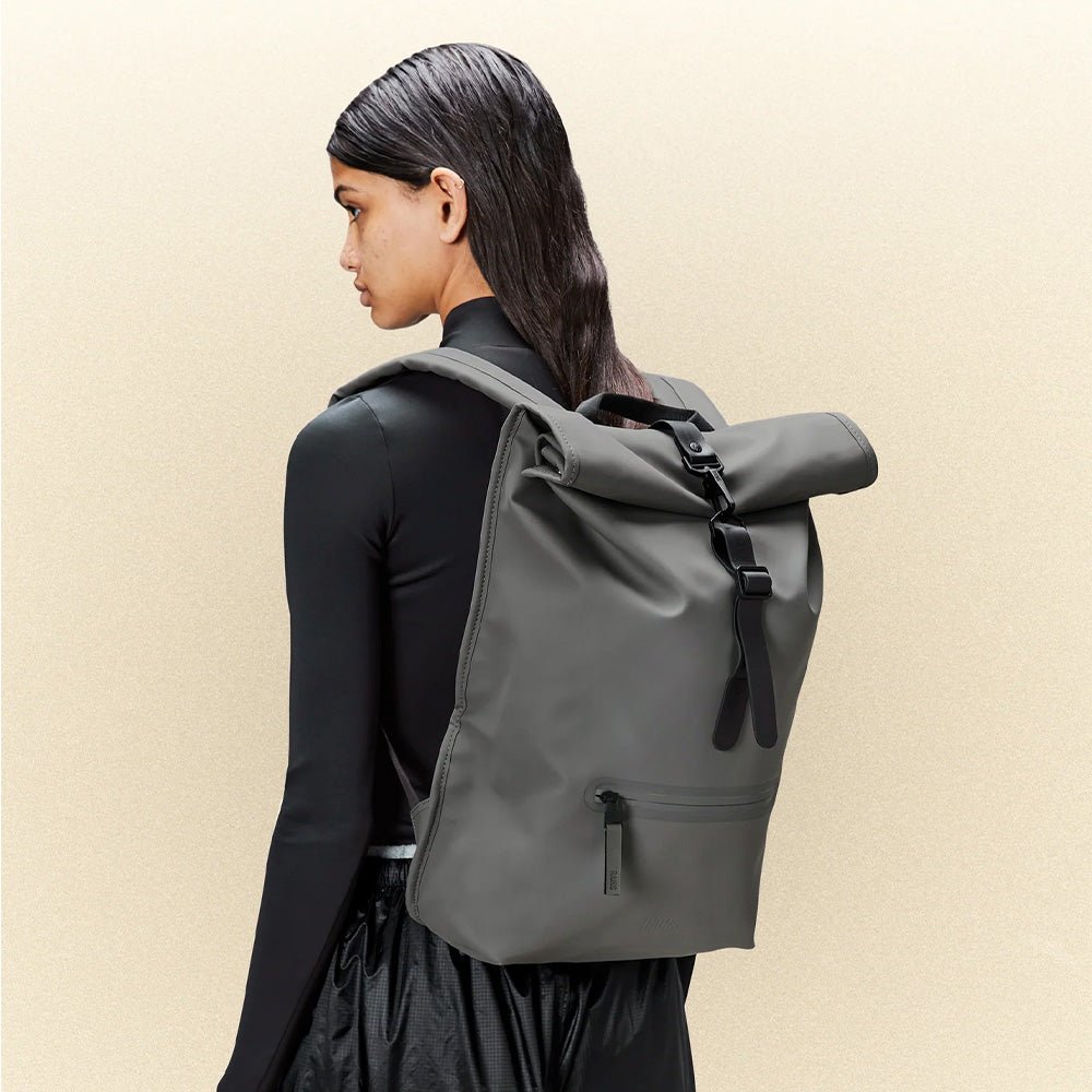 Rolltop Rucksack Grey
