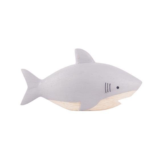 Tiburón Animal de Madera Pole Pole