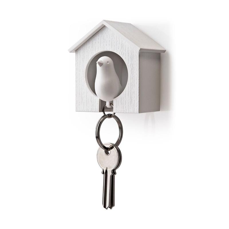 Sparrow Keyring White - White