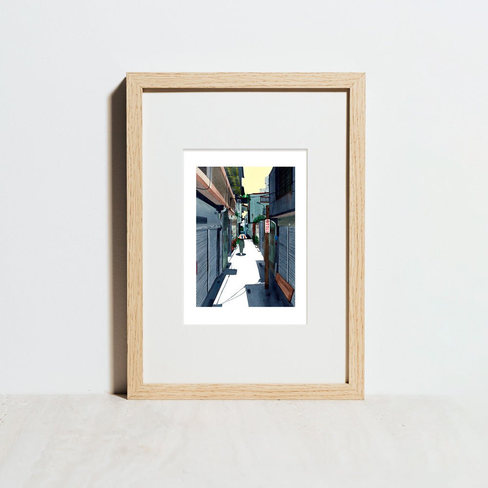 Impression giclée Sunshine Alley