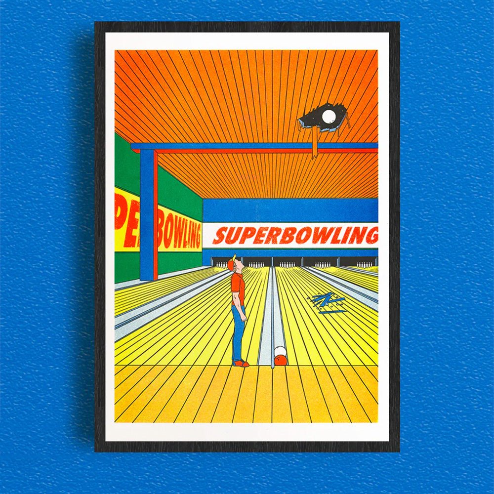 Super Bowling Risografía A3