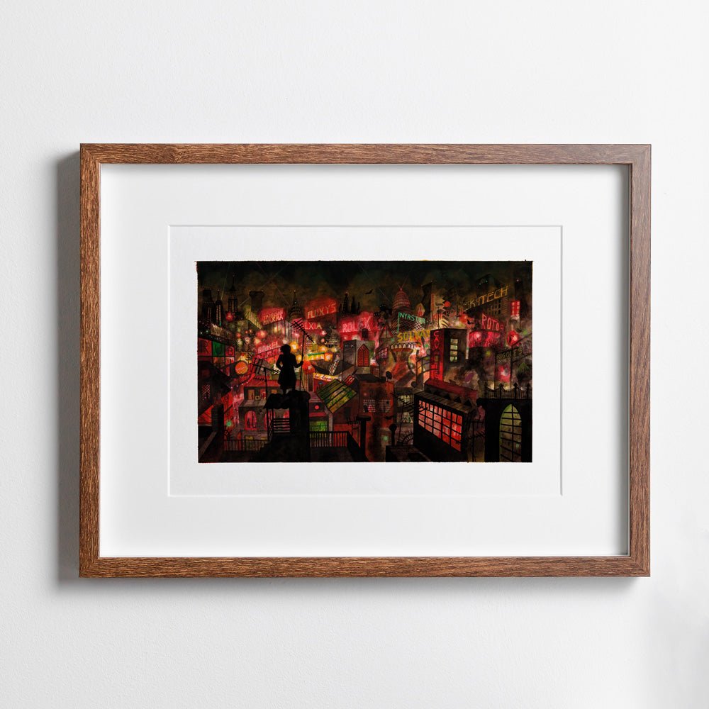 The City is my Ocean Giclée Print