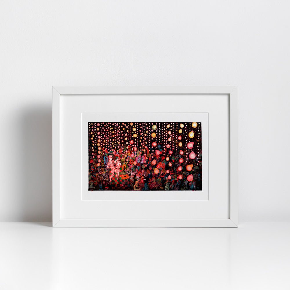 The City Strings Impresión Giclée