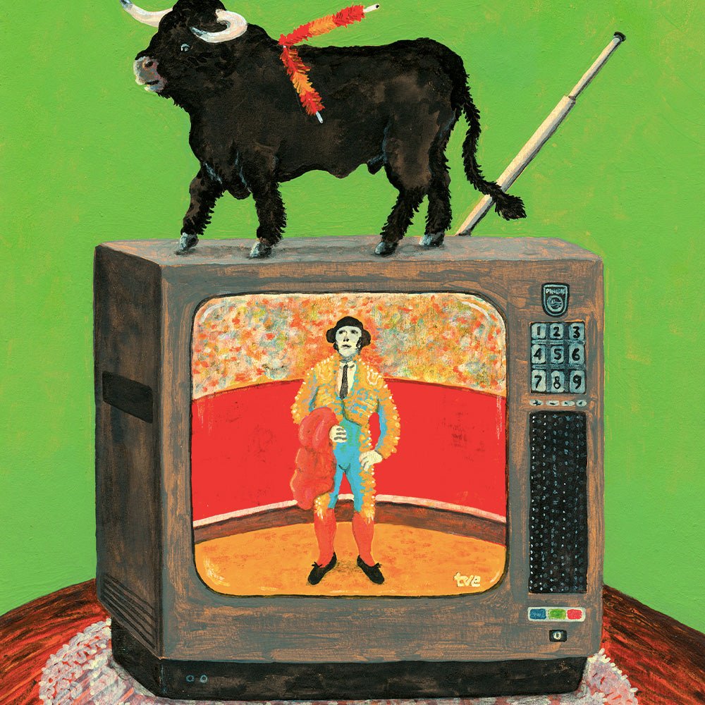 Toro TV Impresión Giclée
