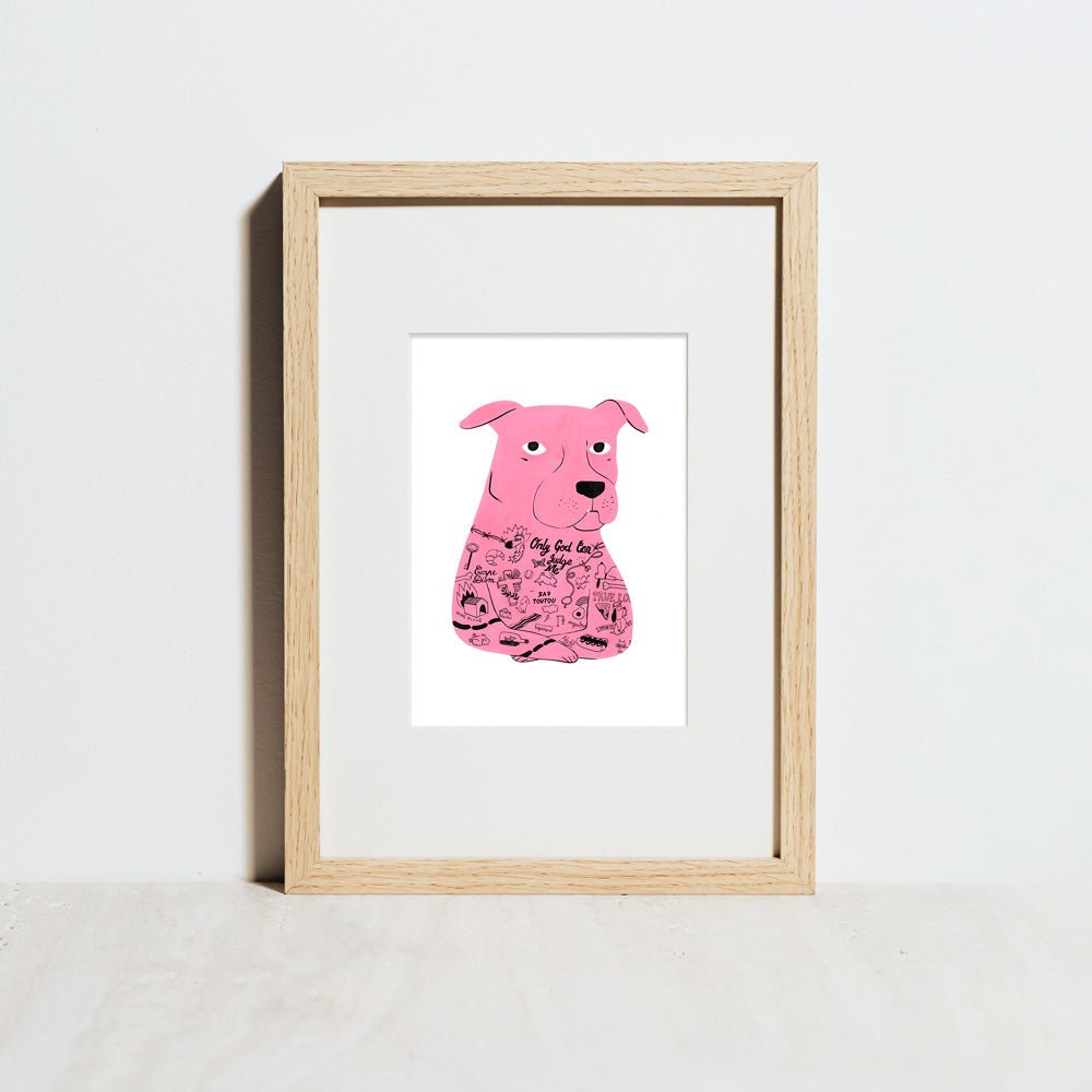 Bad TouTou Giclée Print