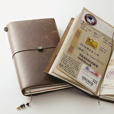 TRAVELER'S notebook - Tamaño Regular Marrón