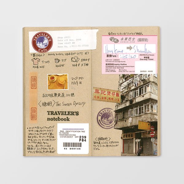 TRAVELER'S notebook Recambio 014 Papel Kraft - Tamaño Regular