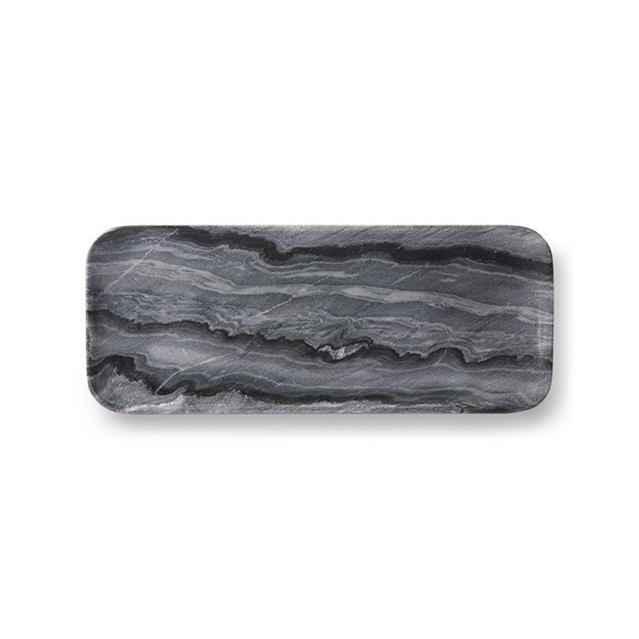Plateau en marbre gris