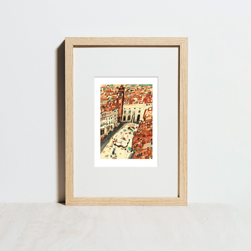 Verona City View Impresión Giclée