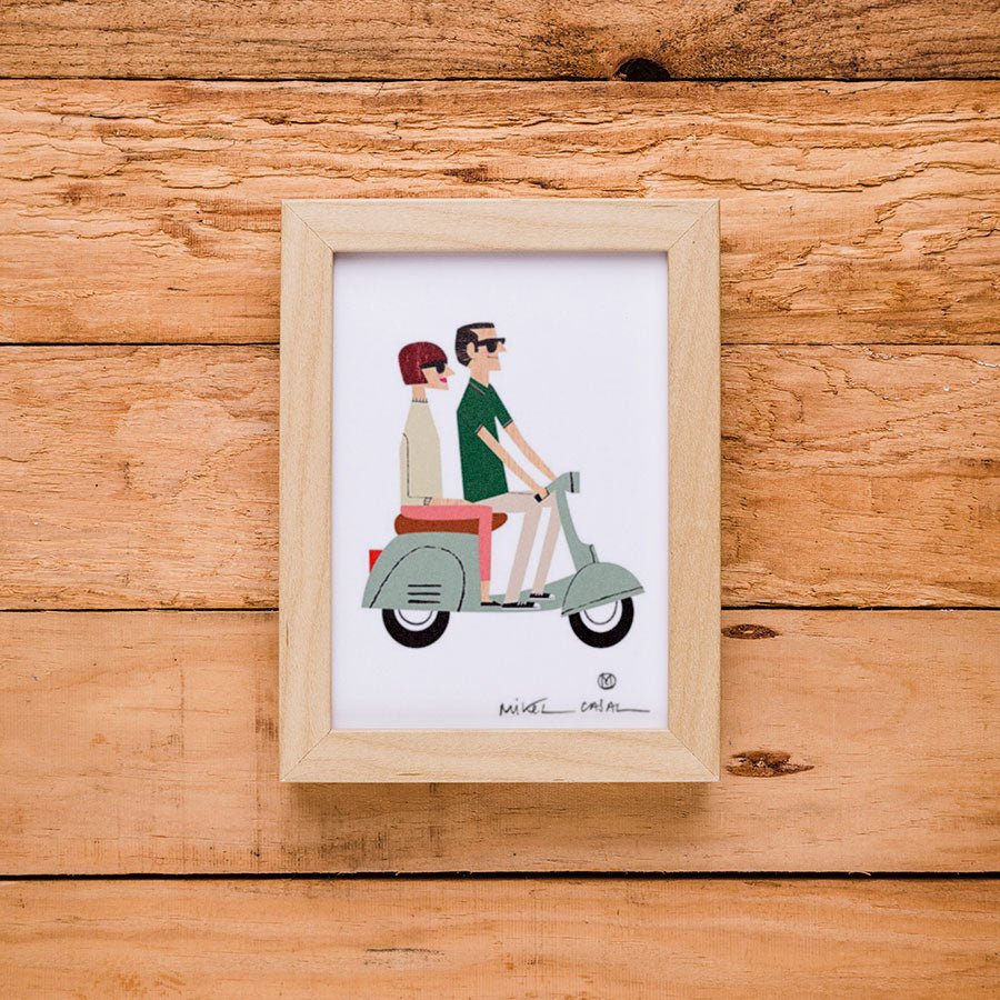 Impression Giclée Vespa