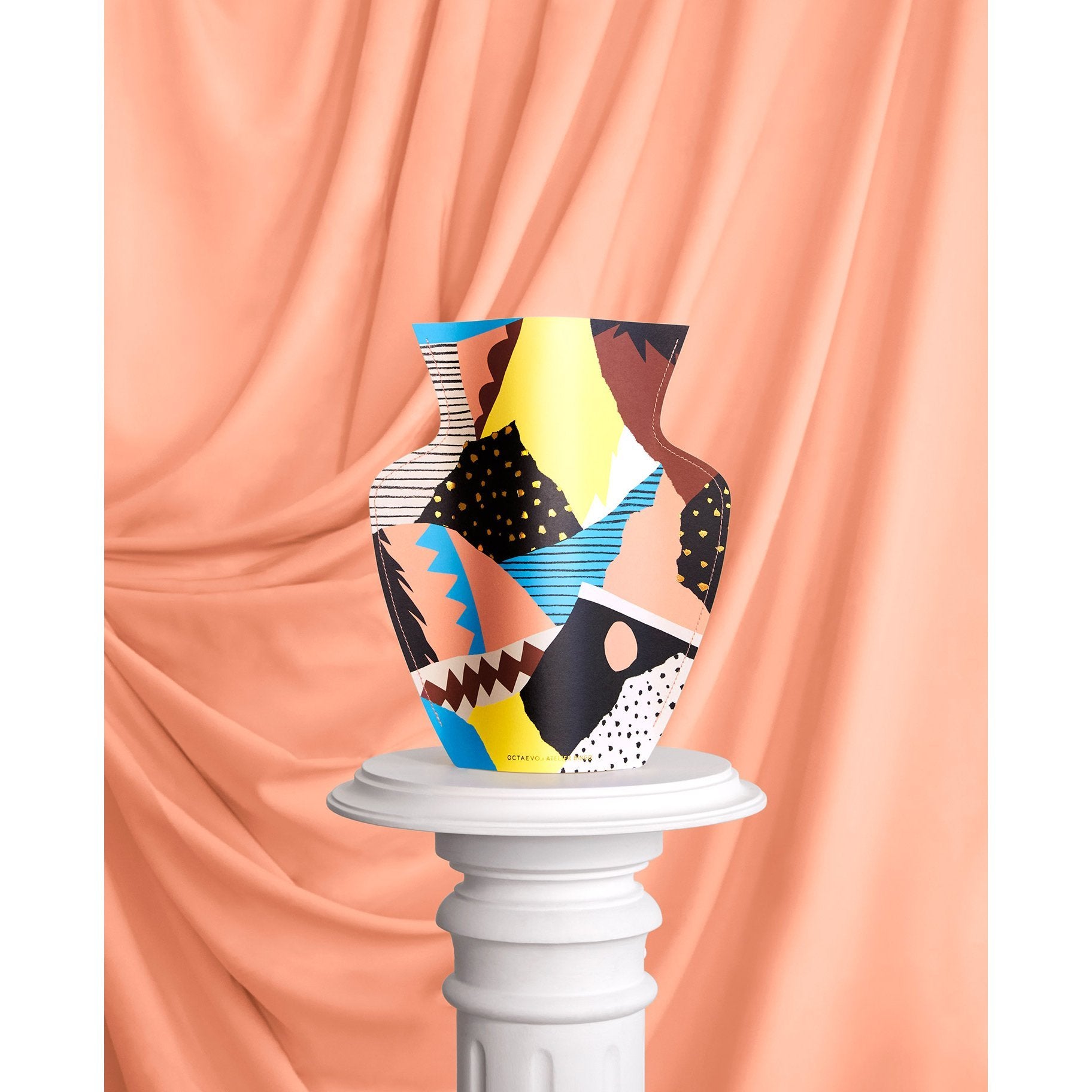 Vase en papier Vésuve 