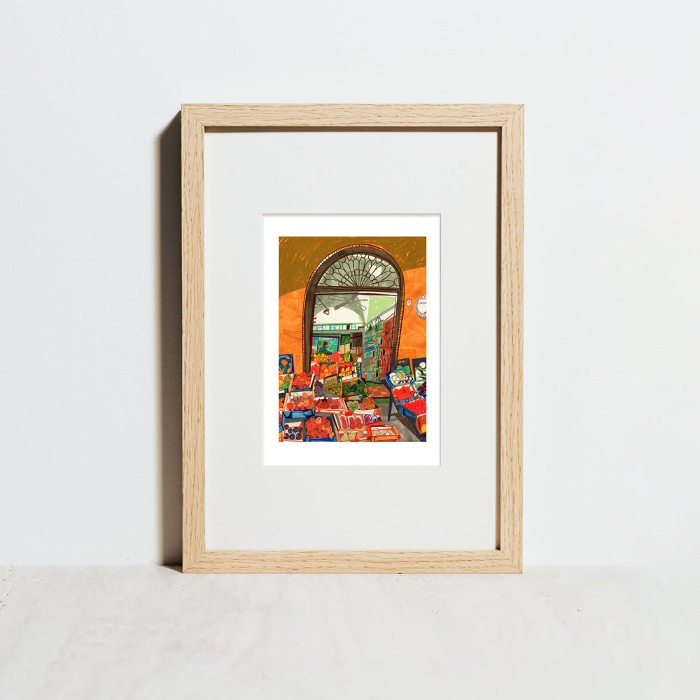 Via Drapperie, Bologna Impresión Giclée