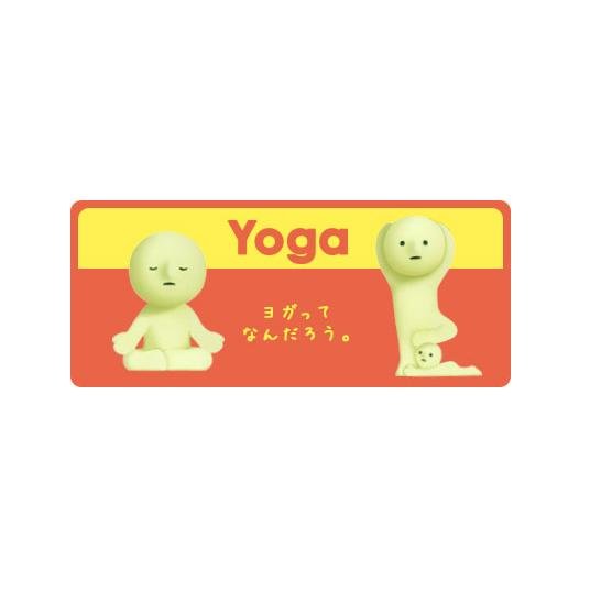 Série de yoga phosphorescente Smiski