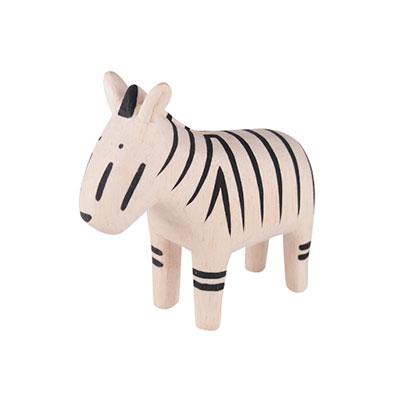 Cebra Animal de Madera Pole Pole