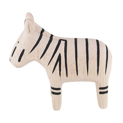 Cebra Animal de Madera Pole Pole