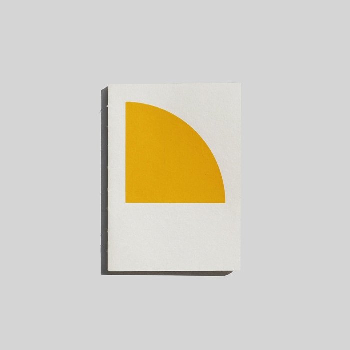 Carnet de notes Symbol A6 uni jaune à quatre feuilles