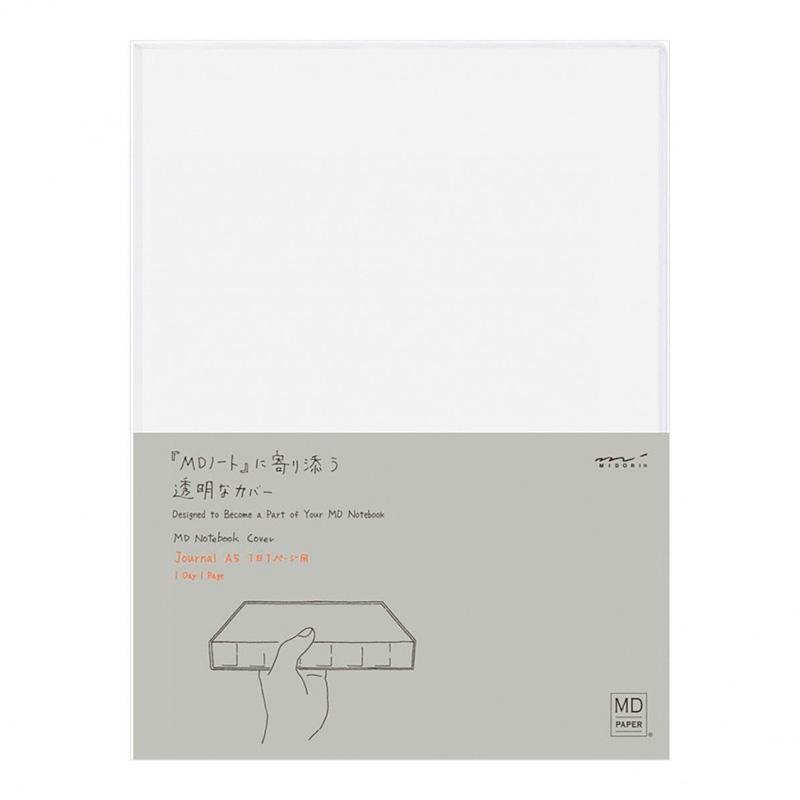 MD Notebook Funda Transparente A5 Diario 1 Día 1 Página Codex