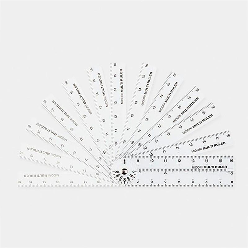 Regla Múltiple 30cm Transparente