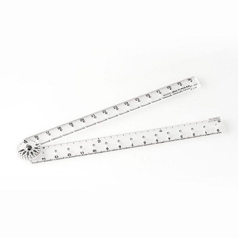 Regla Múltiple 30cm Transparente
