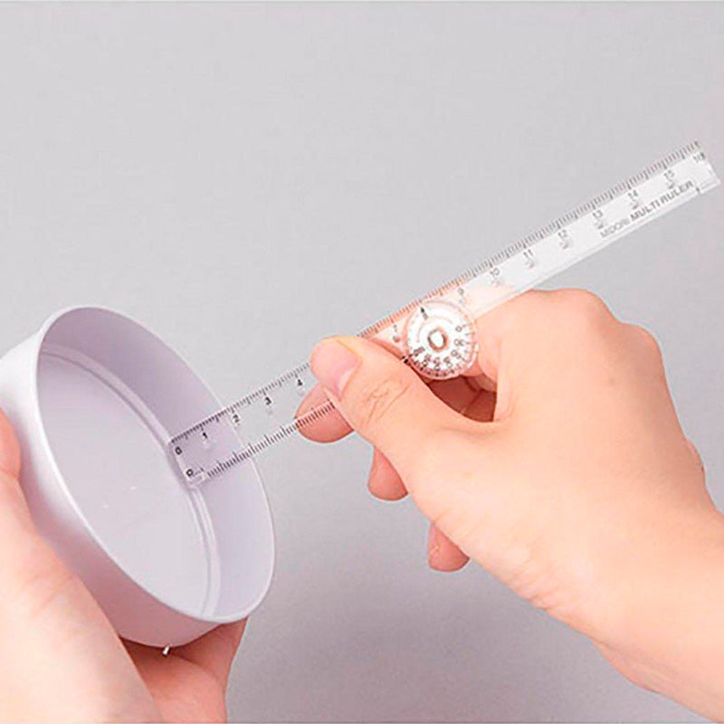 Regla Múltiple 30cm Transparente